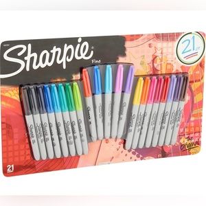 Sharpie Fine Tip 21 ct Markers